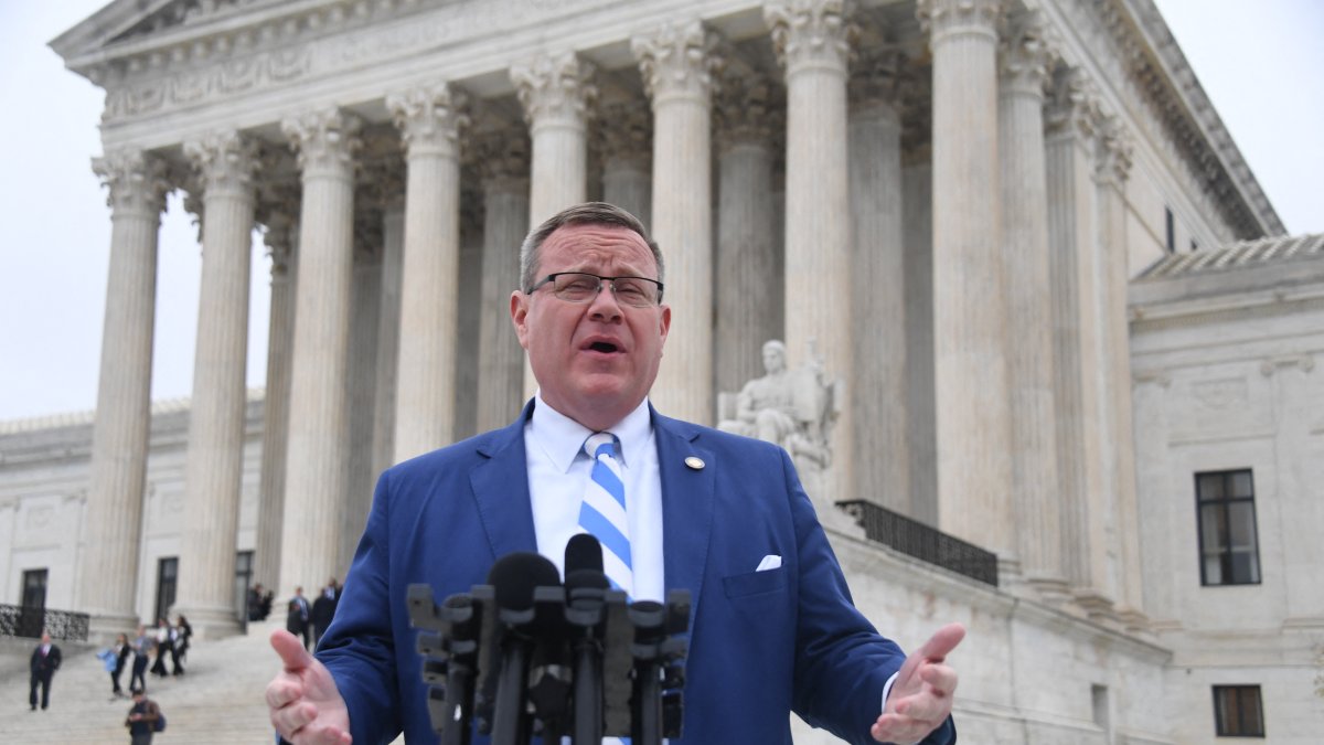 Moore en el Congreso/ Olivier Douliery