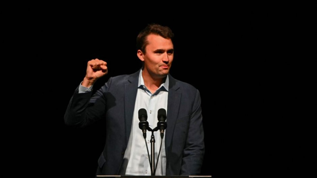 U.S. political activist Charlie Kirk in a file image