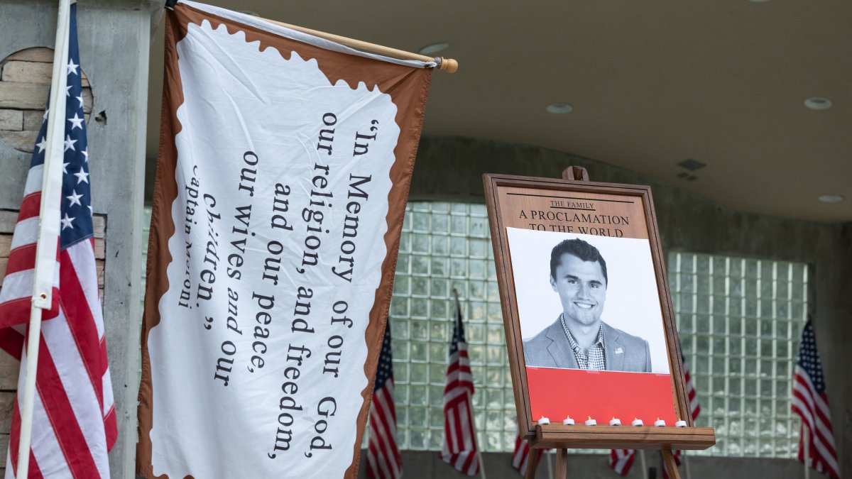 Velorio en Orem (Utah) por Charlie Kirk tras ser asesinado