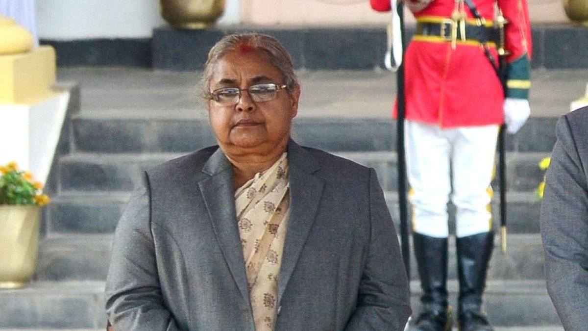 Sushila Karki, en 2016. Imagen de archivo