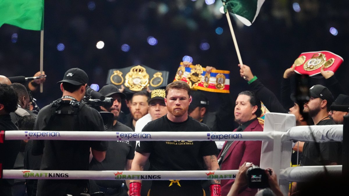 El boxeador Canelo Álvarez