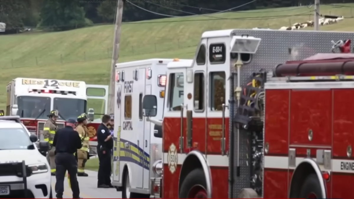 Scene of the shooting in York County (Pennsylvania)