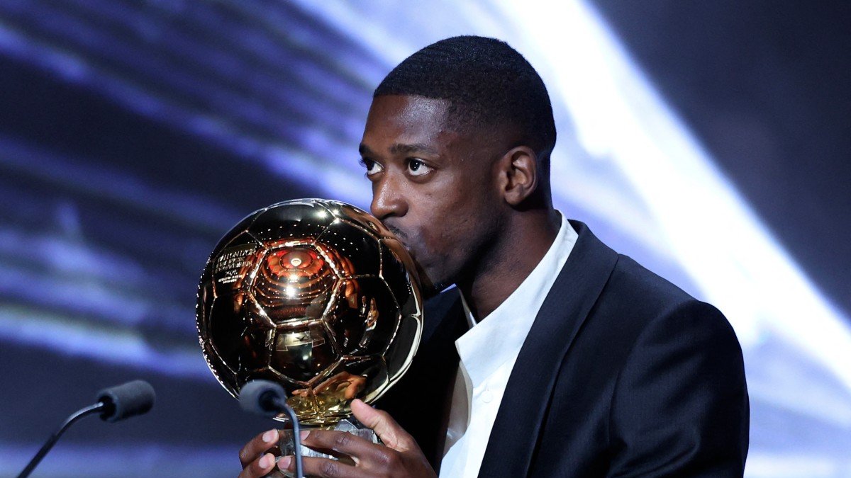 Ballon d'Or winner for the 2024-25 season, Ousmane Dembélé