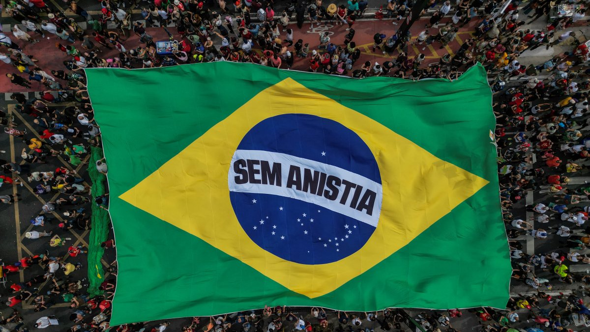 (Archivo) Manifestaciones en Brasil