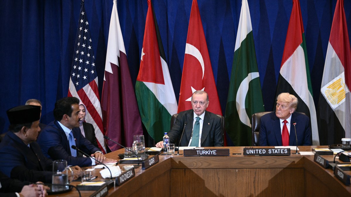 Trump presenta plan de paz de 21 puntos para Gaza a líderes musulmanes en la ONU
