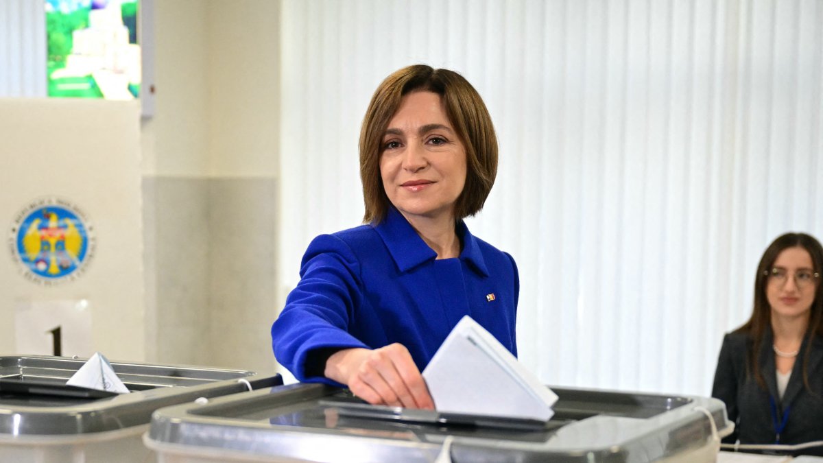 President of Moldova, Maia Sandu