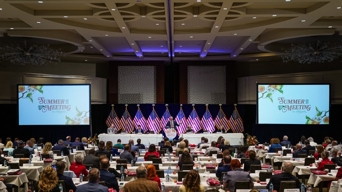 Sesión general de la reunión de verano del Comité Nacional Republicano (RNC). Agosto, 2025
