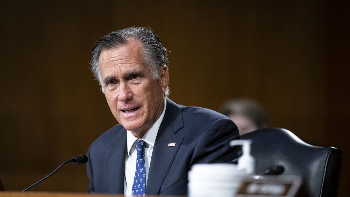 Romney en el Senado/ Al Drago
