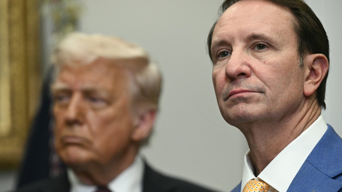 Jeff Landry, en la Casa Blanca con Donald Trump