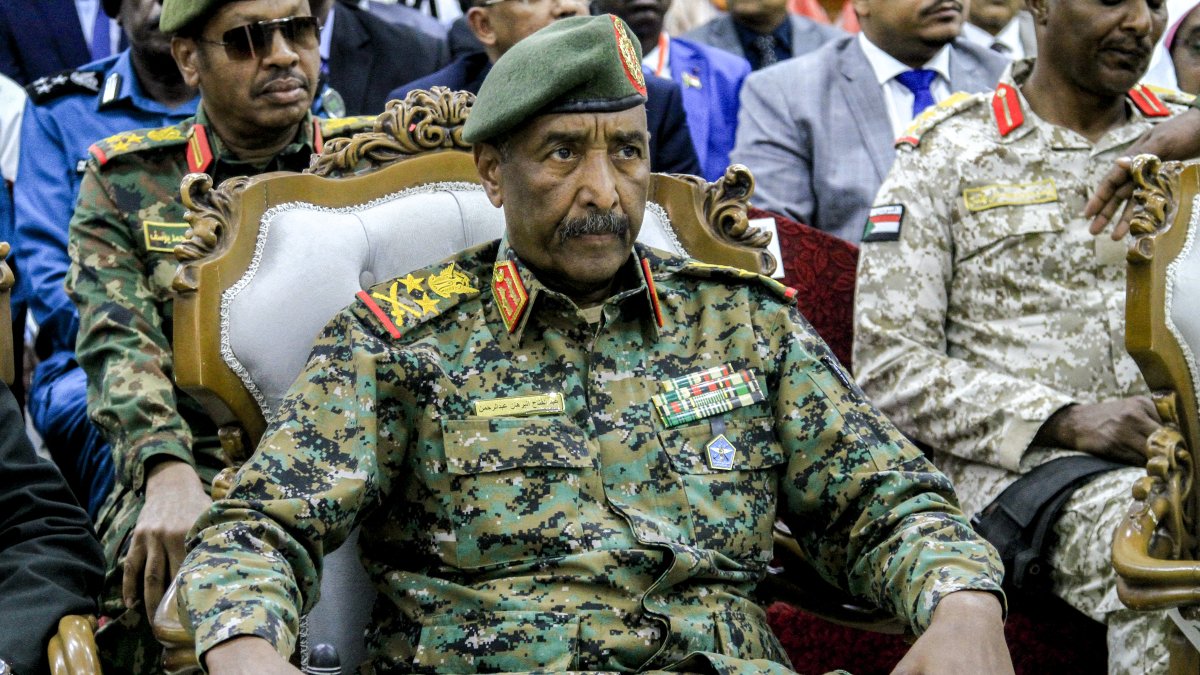 El general Abdel Fattah al Burhan