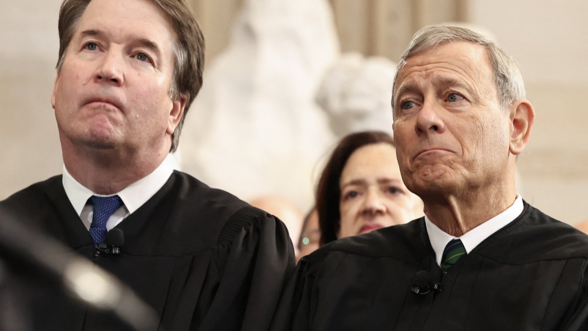 Brett Kavanaugh and John Roberts