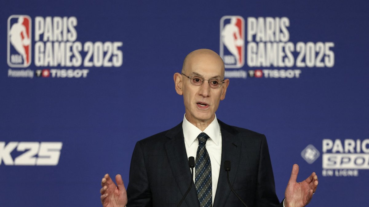 Adam Silver, NBA commissioner, in a file image