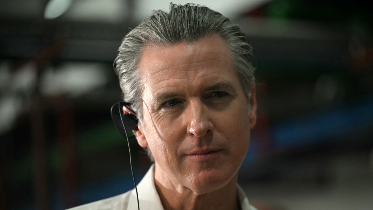 Gavin Newsom, in Brazil during the celebration of COP30