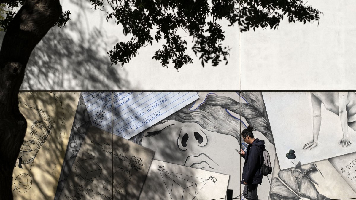 File photo of a student