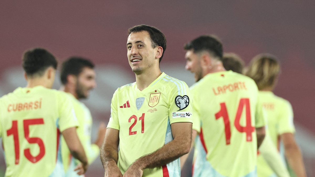 La selección española goleó a su similar de Georgia de visitante.