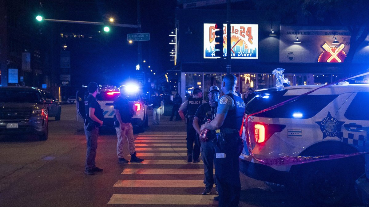 Agentes del Departamento de Policía de Chicago, durante un operativo. Imagen de archivo