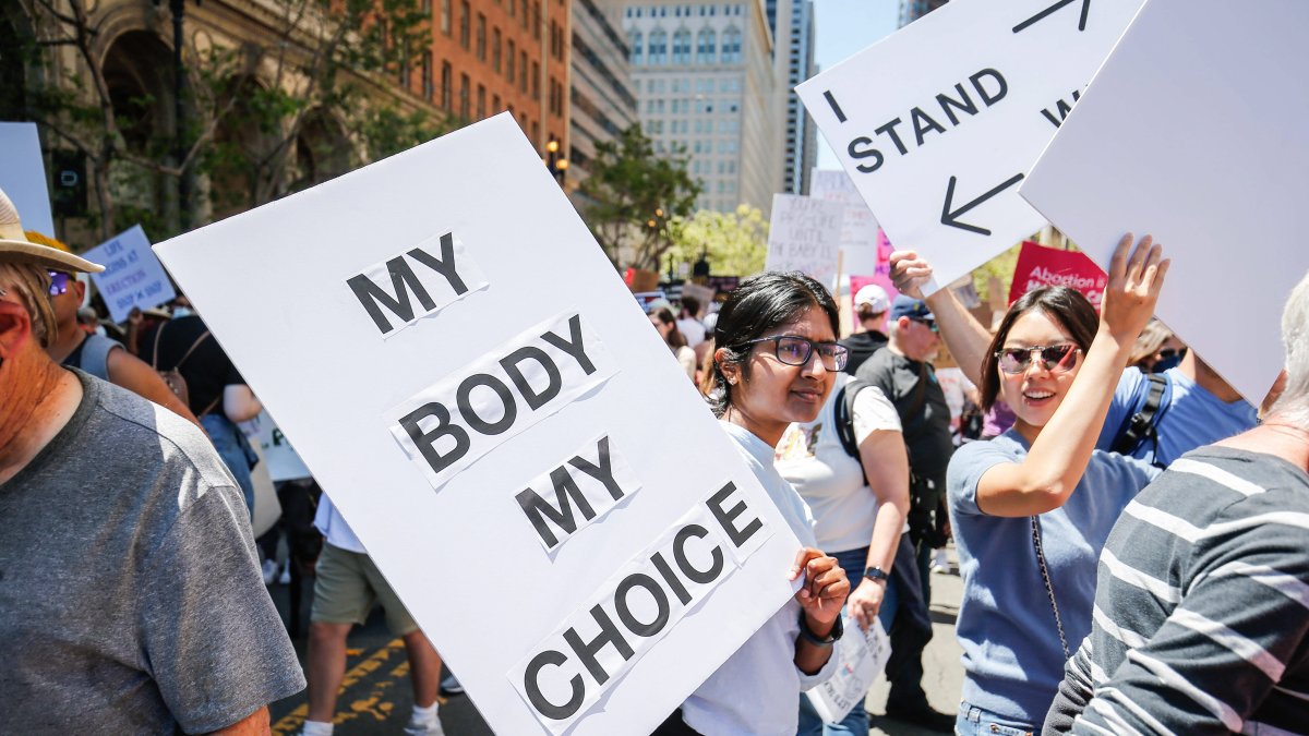 A pro-abortion rally in San Francisco (File).