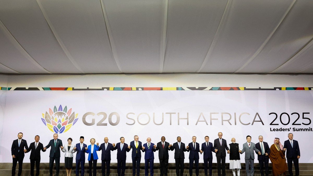 An image from the last G20 summit in South Africa