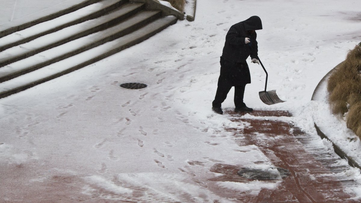 Nieve en Estados Unidos