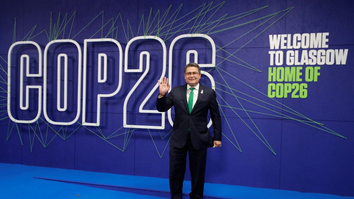 Former president of Honduras Juan Orlando Hernandez