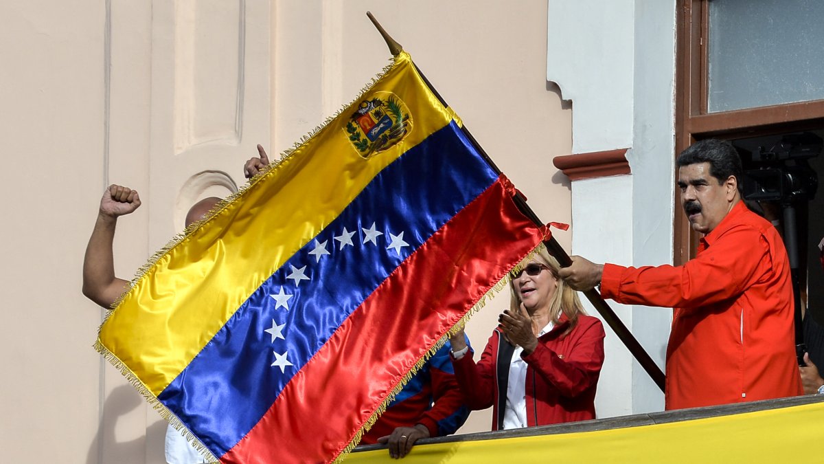 Nicolás Maduro in Miraflores, 2019.