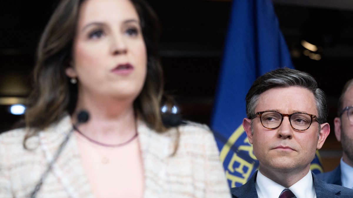 Stefanik y Johnson en Capitol Hill/ Saul Loeb