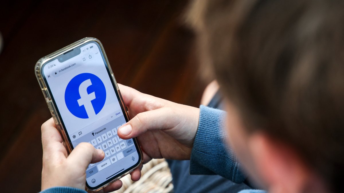 Adolescente utilizando Facebook/ David Gray