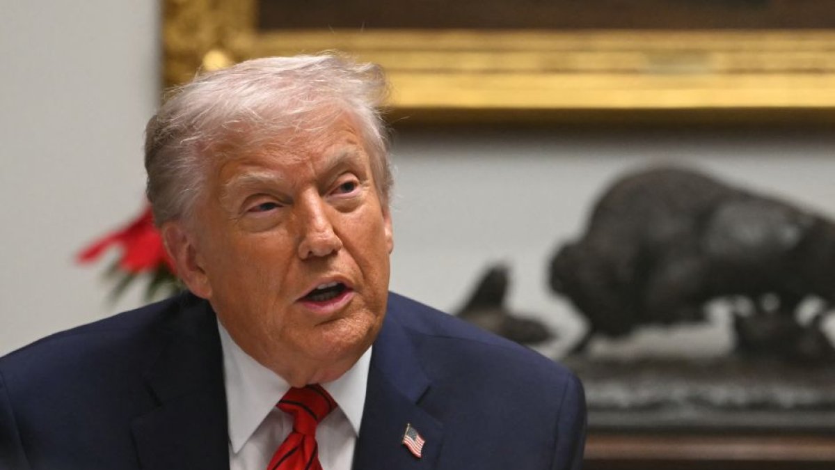 El presidente de Estados Unidos, Donald Trump