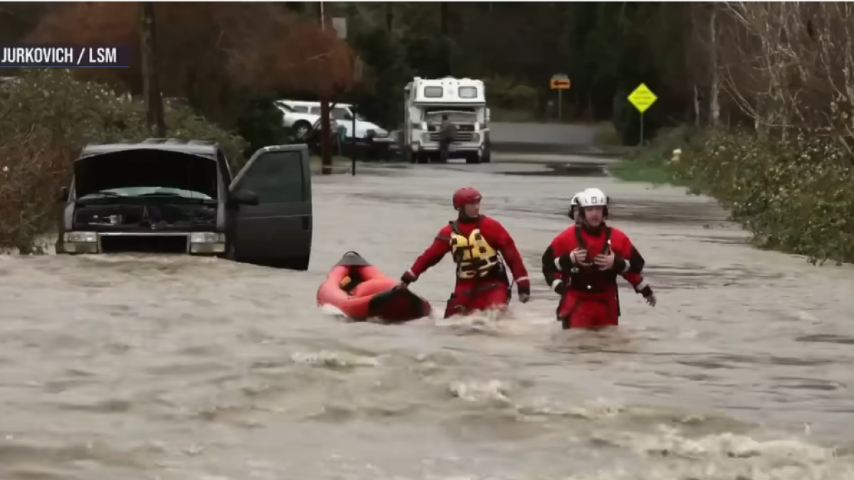 Rescatistas en el estado de Washington