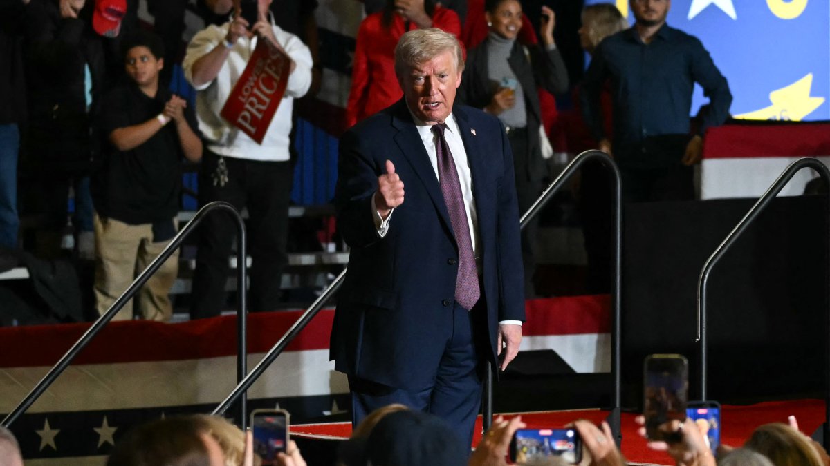 Donald Trump en Carolina del Norte/ Andrew Caballero- Reynolds