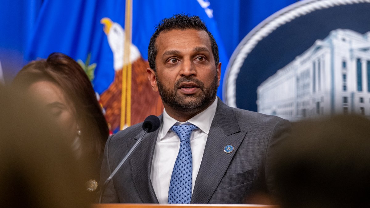 Kash Patel at the White House/ Daniel Heuer