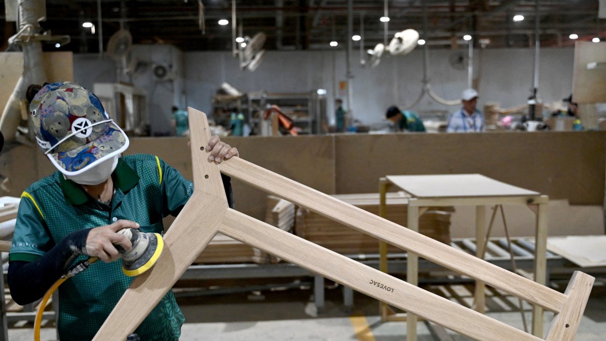 A furniture factory in Vietnam (File image)
