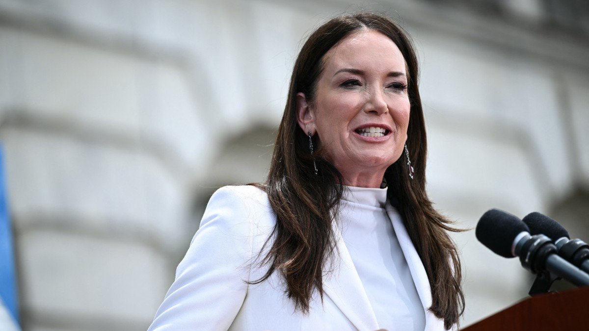 La secretaria de Agricultura de Estados Unidos, Brooke Rollins