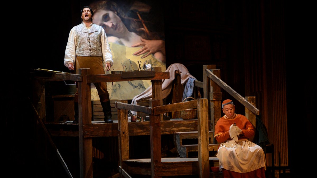 Una producción de Tosca para Washington National Opera (WNO) en el Kennedy Center