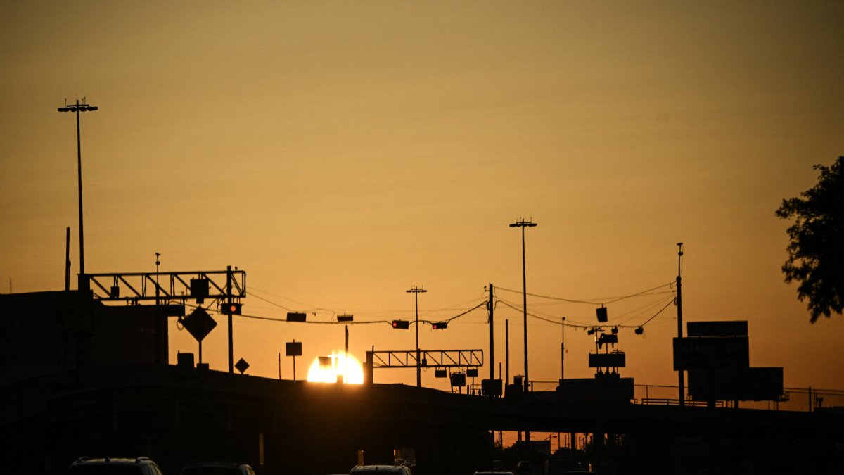 High temperatures in the central U.S. will reach up to 15°C