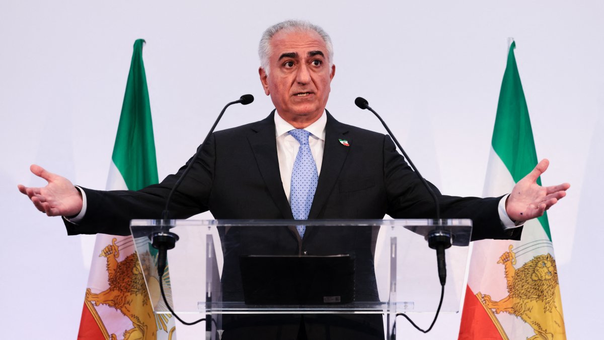 Mohammad Reza Pahlavi, hijo del último sha de Irán