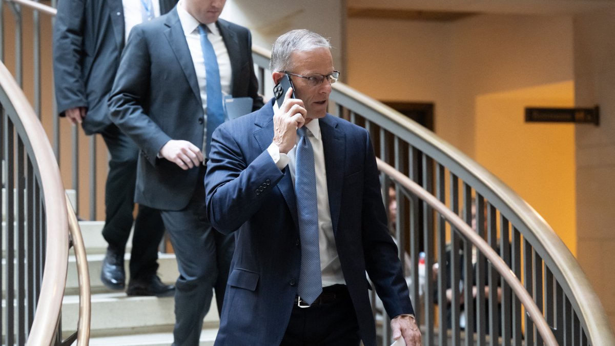 John Thune en Capitol Hill/ Saul Loeb