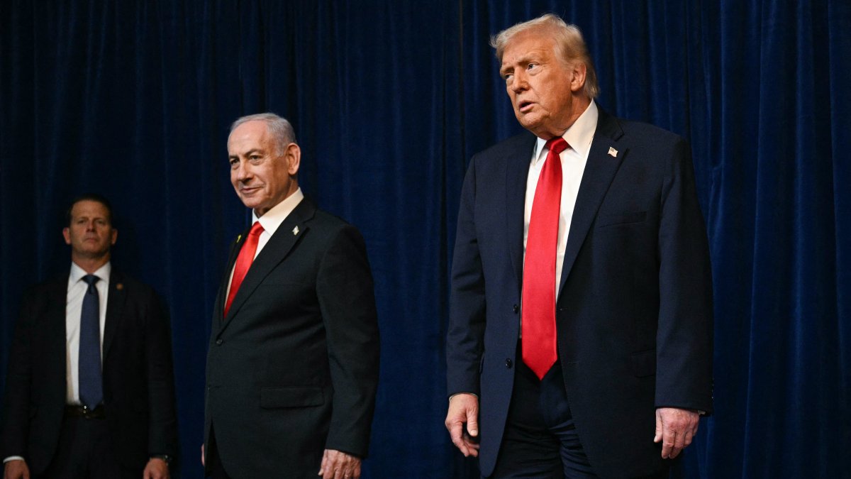 Benjamin Netanyahu se reúne con Donald Trump en Mar-a-Lago/ Jim Watson