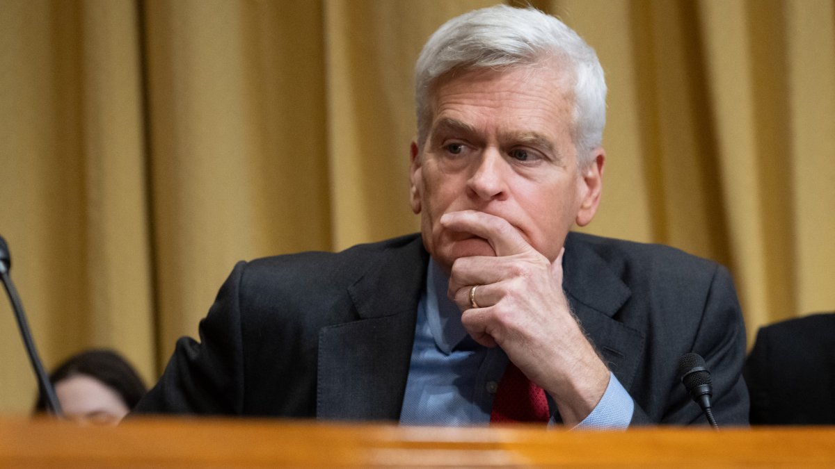 El senador Bill Cassidy en Capitol Hill/ Saul Loeb