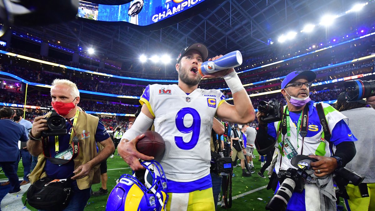 Los Angeles Rams' quarterback Matthew Stafford
