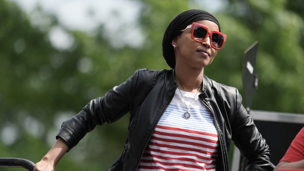 Ilhan Omar in Washington, D.C./ Oliver Contreras.