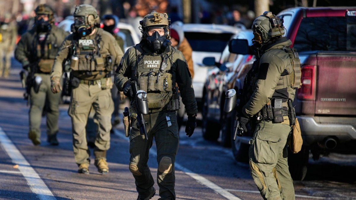 ICE agents in Minneapolis.