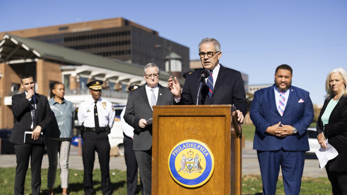 Philadelphia District Attorney Larry Krasner (File).