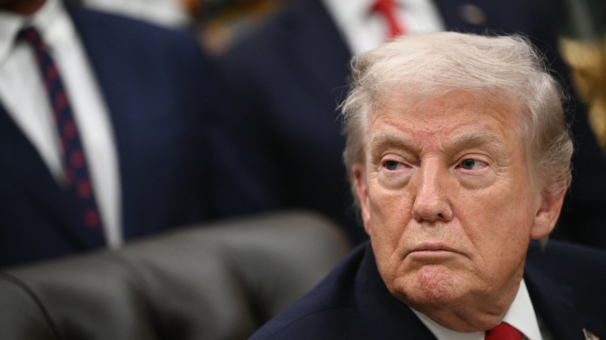 El presidente de EEUU, Donald Trump, en el Despacho Oval de la Casa Blanca en Washington.