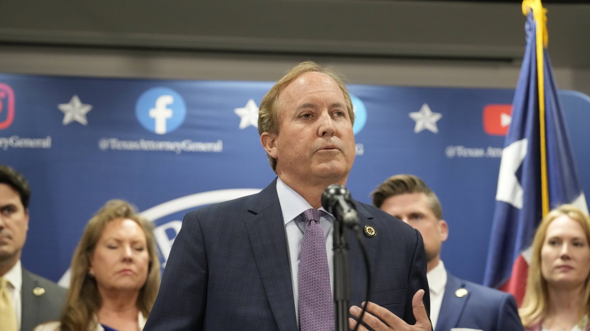 Ken Paxton en Austin/ Bob Daemmrich