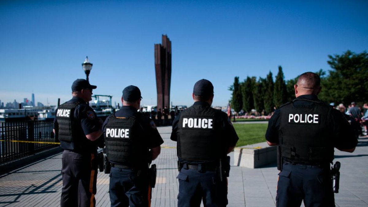 New Jersey police officers