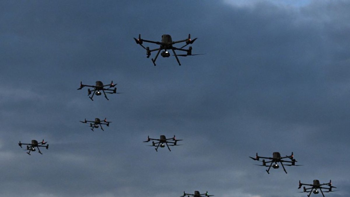 Imagen referencial de drones