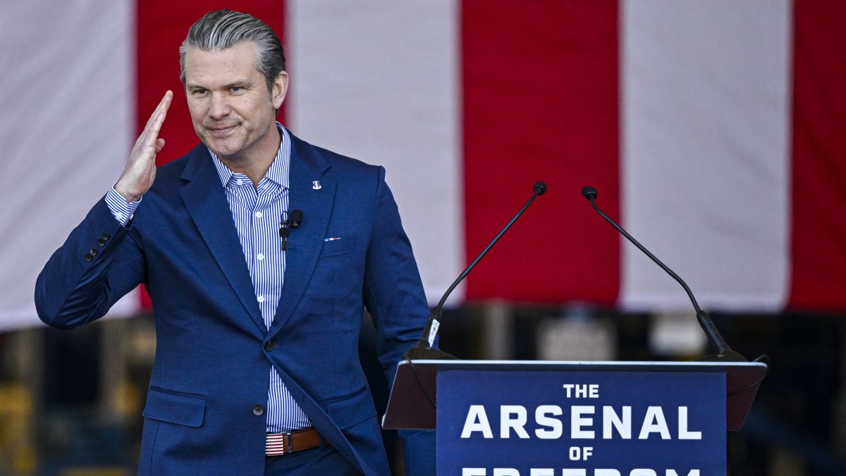 Pete Hegseth, secretario de Guerra, en Florida/ Miguel J. Rodriguez Carrillo