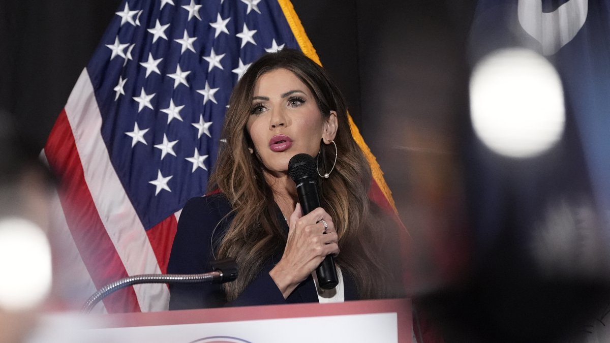 Kristi Noem in Charleston, South Carolina/ Alex Brandon.