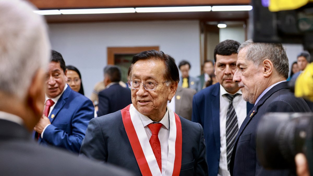 José María Balcázar, presidente de Perú